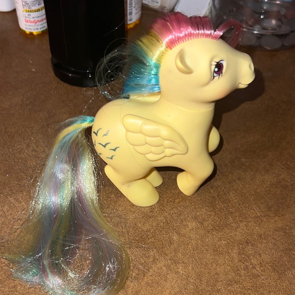Colorful Winged Pony Toy